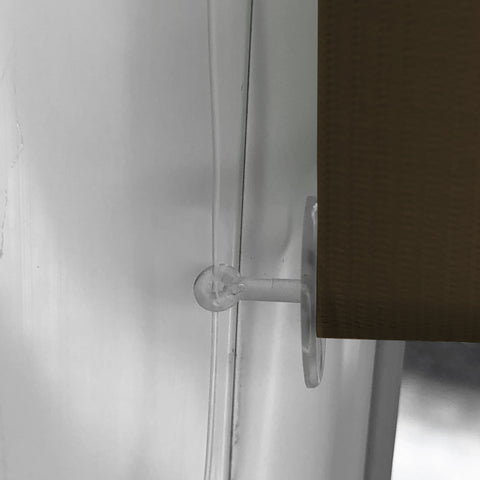 Klemmfix Click Doppelrollo 3 in 1 braun