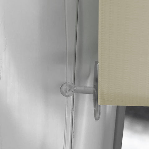 Klemmfix Click 3 in1 Doppelrollo nach Maß vanille