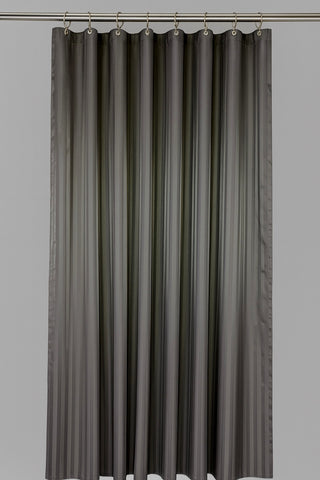 Textil-Duschvorhang Hilton anthrazit BxH 180x200cm