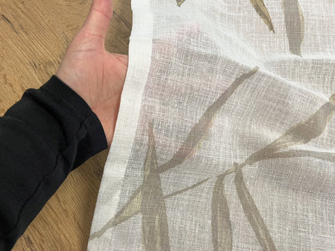 Flächenvorhang Ada grün BxH 60x245
