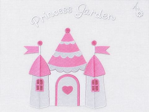 Schlaufenschal Prinzessin mit verdeckten Schlaufen transparent BxH 140x245cm