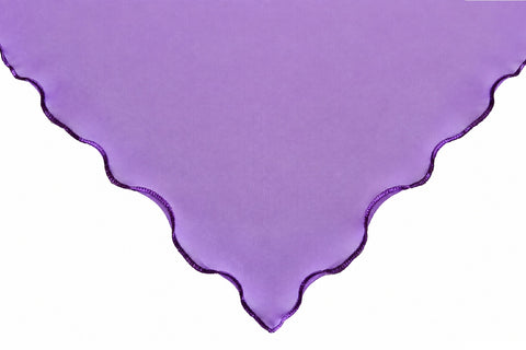 Design Kuvert Scheibengardine Bistrogardine Kurzgardine Lila transparent 2192