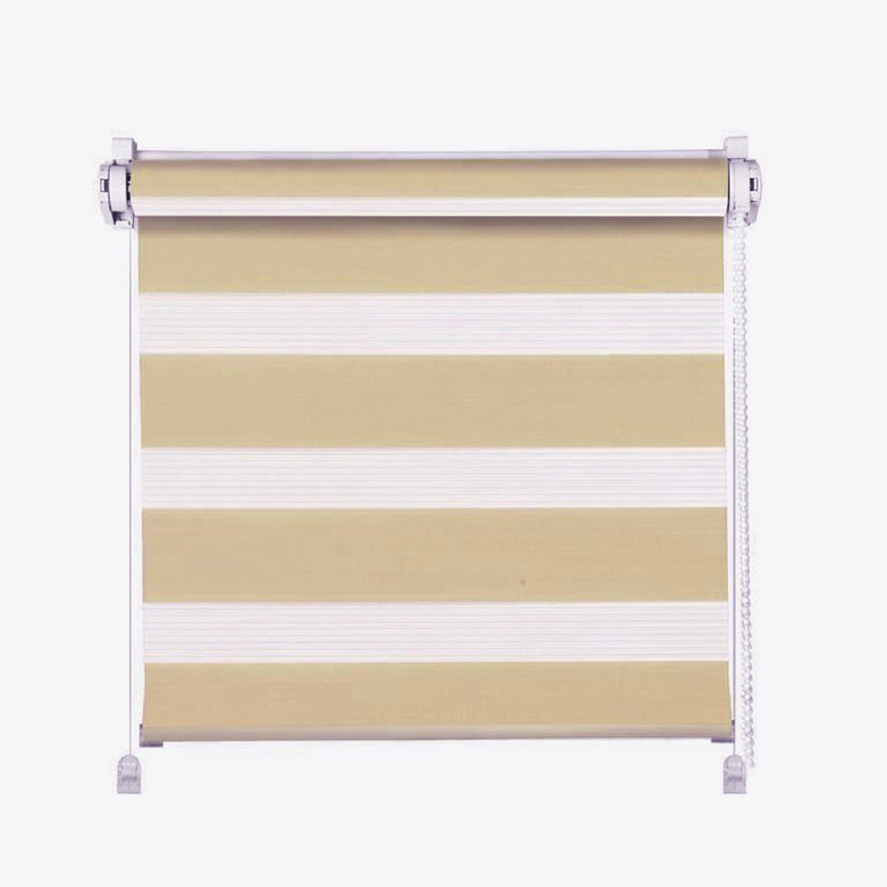 Klemmfix Click Doppelrollo 3 in 1 beige