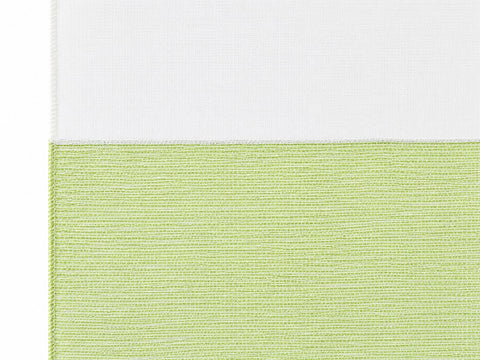 Design Mini Flächenvorhang Set grün Scheibengardine 2280-10 apfel