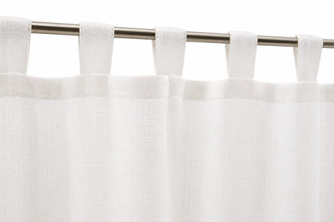 Design Scheibengardine weiß rose mint HxB 50x140cm 4022