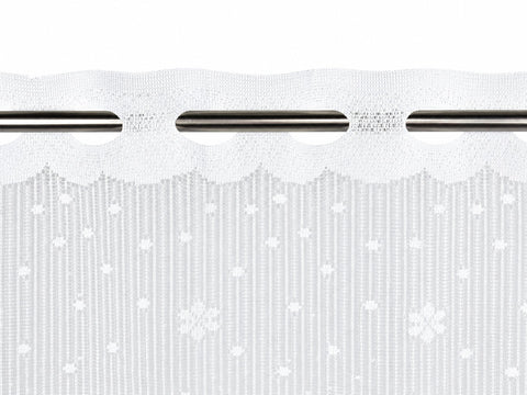 Scheibengardine Wichtel Weihnachten HxB 50x140cm 2373