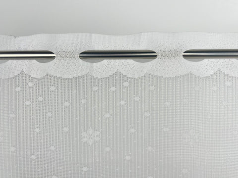 Scheibengardine Wichtel Weihnachten HxB 50x140cm 2373