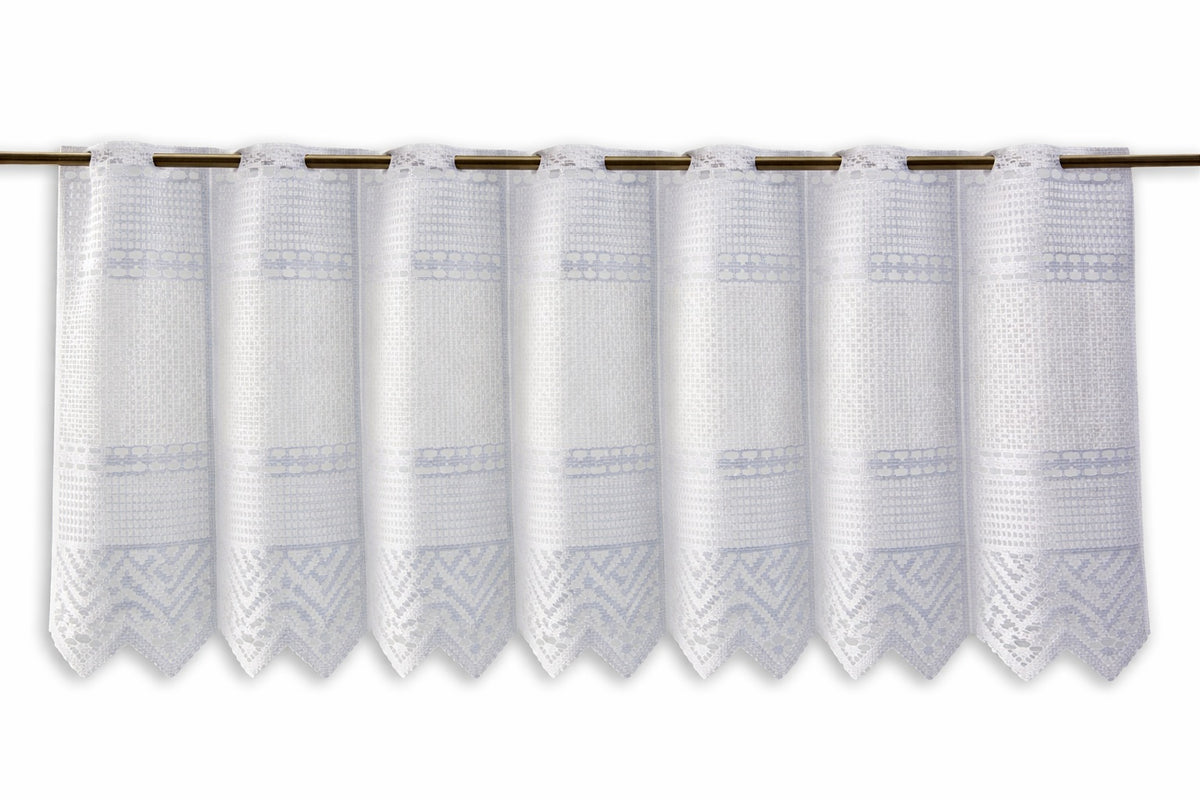 Scheibengardine Jacquard nach Maß