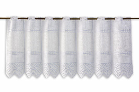 Scheibengardine Jacquard nach Maß