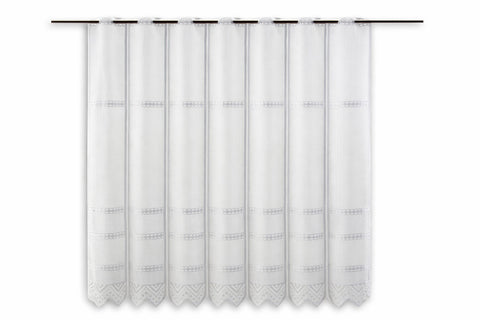 Scheibengardine Jacquard nach Maß