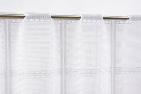 Scheibengardine Jacquard nach Maß