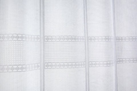 Scheibengardine Jacquard nach Maß