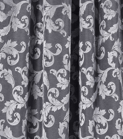 Schlaufenschal Lyon silber BxH 140x245cm
