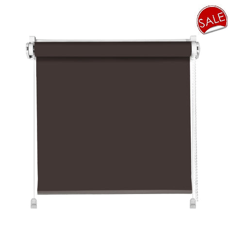 Klemmfix Rollo Verdunkelung braun / schoko mit Pendelsicherung NEO