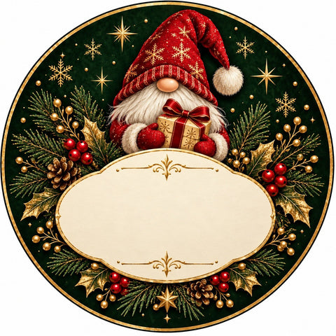 24x Etiketten "Wichtel" Weihnachten Geschenk GROß hohe Klebekraft 5cm Aufkleber