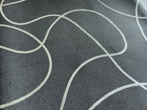 Ösenschal "Turin" grau BxH 135x235cm