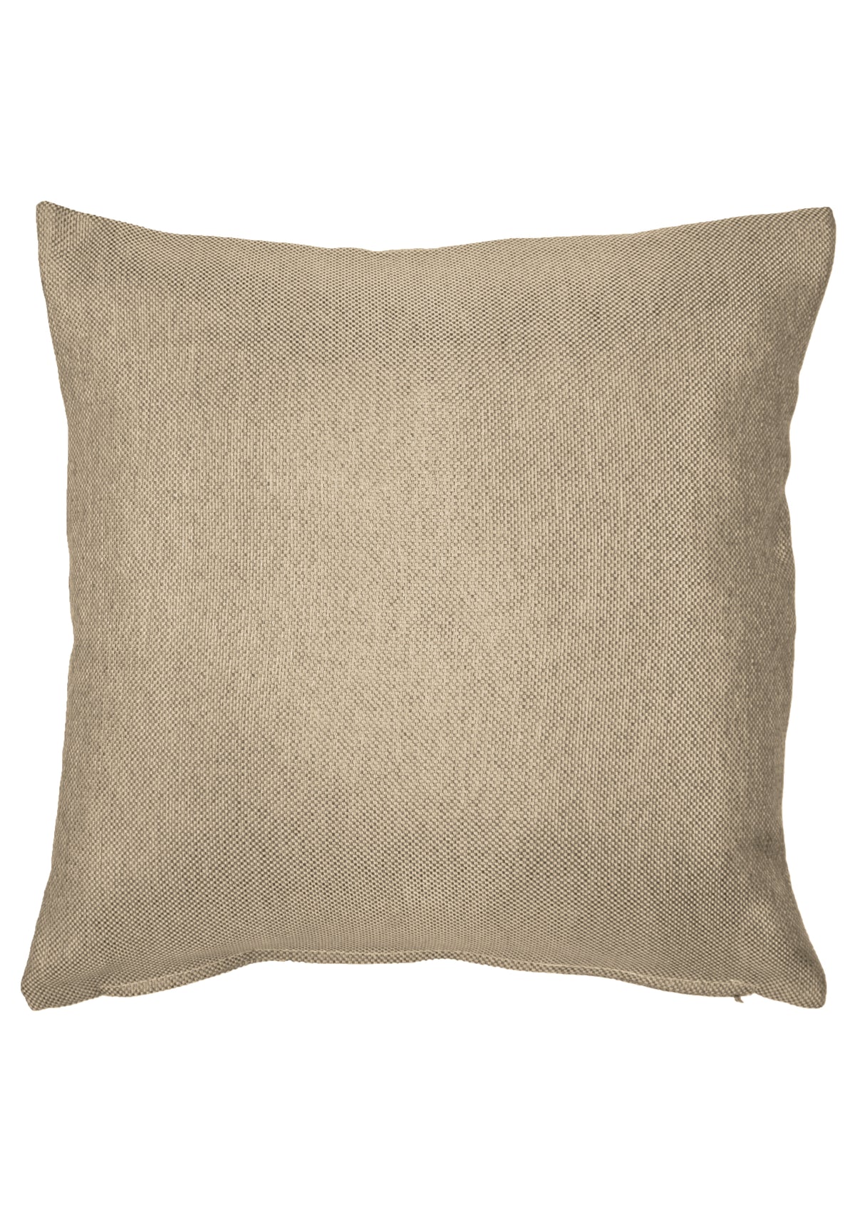 Kissenhülle Struktur Deko "John" uni taupe 40x40 oder 50x50cm