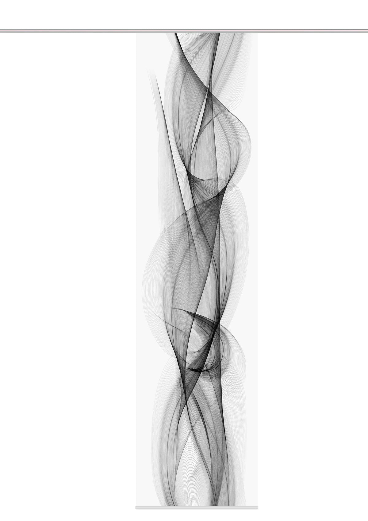 Flächenvorhang Bolge grau BxH 60x245cm