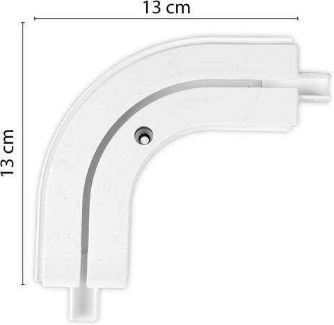 Innenlauf Schienen weiß 1/2/3-läufig und Zubehör