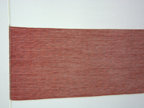 Design Mini Flächenvorhang Set rot grau Schiebevorhang Schiebegardine 2280-09