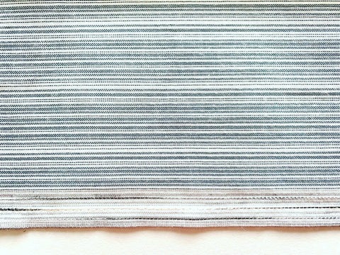 Panneaux 50x140cm Streifen grau petrol 4063-04 recycled Scheibengardine