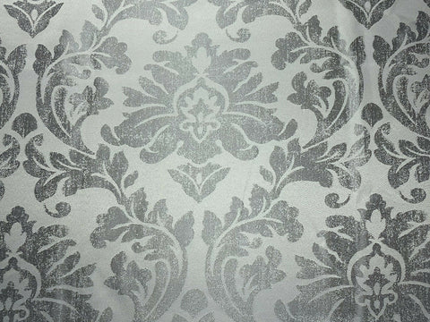 Fertigschal Jasmin silber BxH 140x175/245cm