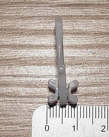 X-Gleiter für Gardinenleiste schwenk- und drehbar
