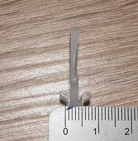 X-Gleiter für Gardinenleiste schwenk- und drehbar