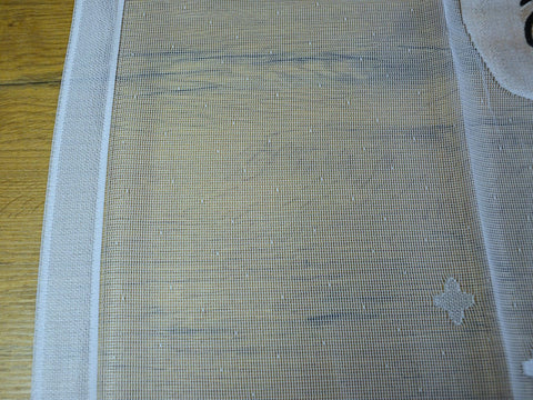 Schlaufenschal Einhorn mit verdeckten Schlaufen transparent BxH 140x245cm
