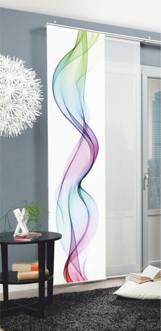 Flächenvorhang Edmonton multicolor BxH 60x245cm