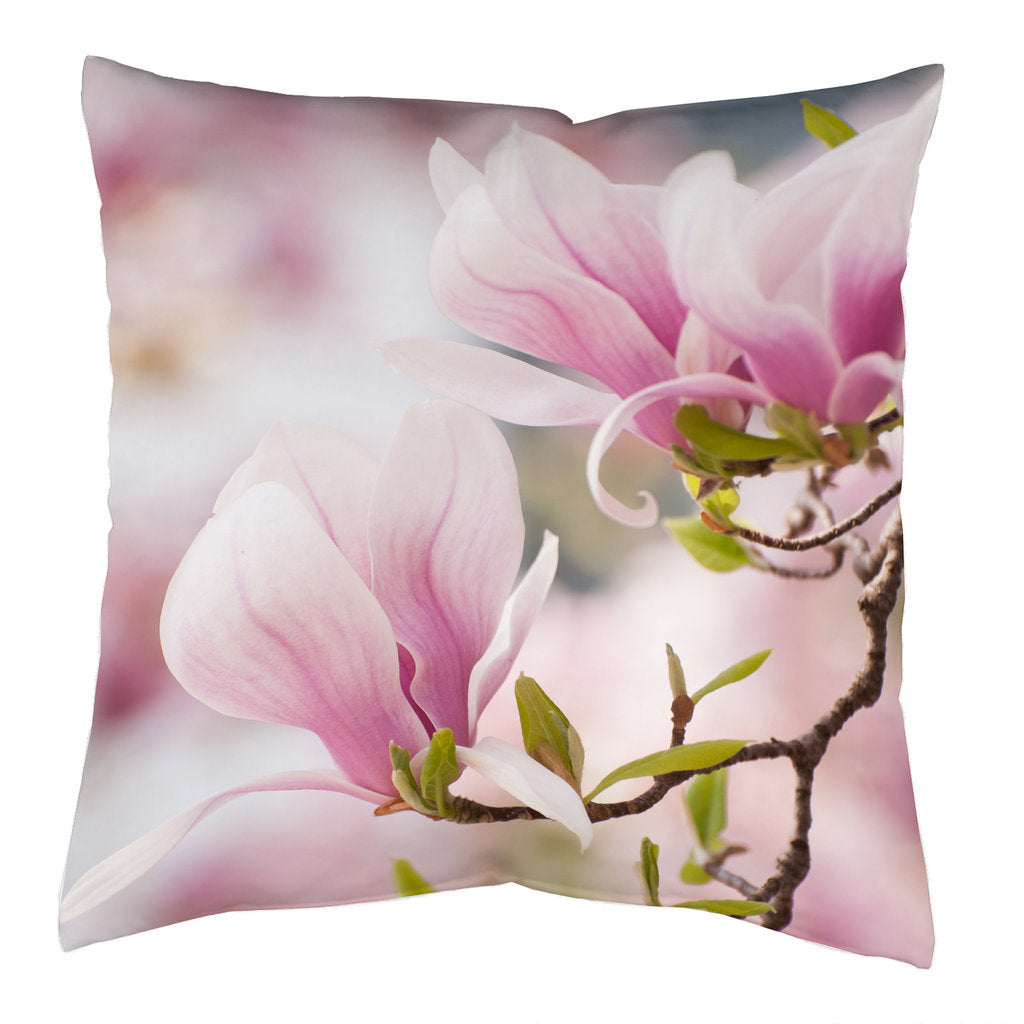 Digitaldruck Kissenhülle Magnolia rosé