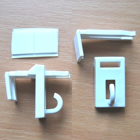 2er Set Klemmträger mit Haken Halter für Ösenaufhängung