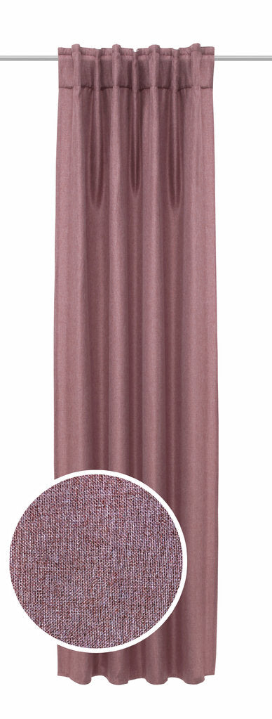 Fertigschal Verdunklungsstoff Jolie rosa 135x245cm