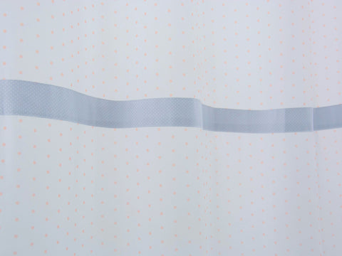 Ösenschal mit Perlenbesatz apricot 140x245cm