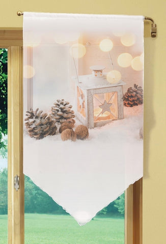 Fensterbehang Motiv Laterne