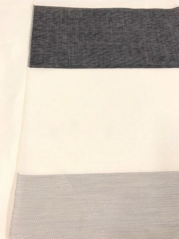 Design Mini Flächenvorhang Set anthrazit grau 2280