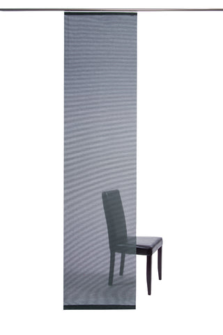 Flächenvorhang Manhattan kobalt Ripsstruktur BxH 60x245cm