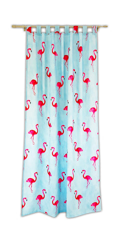 Schlaufenschal Flamingo pink 135x245cm