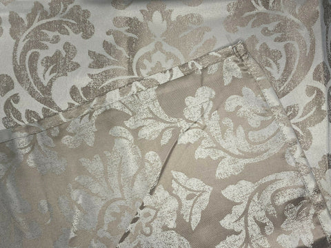 Fertigschal Jasmin taupe BxH 140x175/245cm